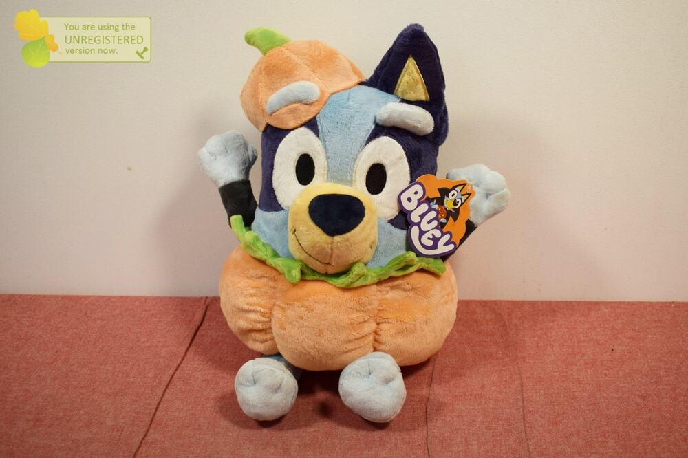 Animal Adventure 12" Bluey Halloween Pumpkin Plush